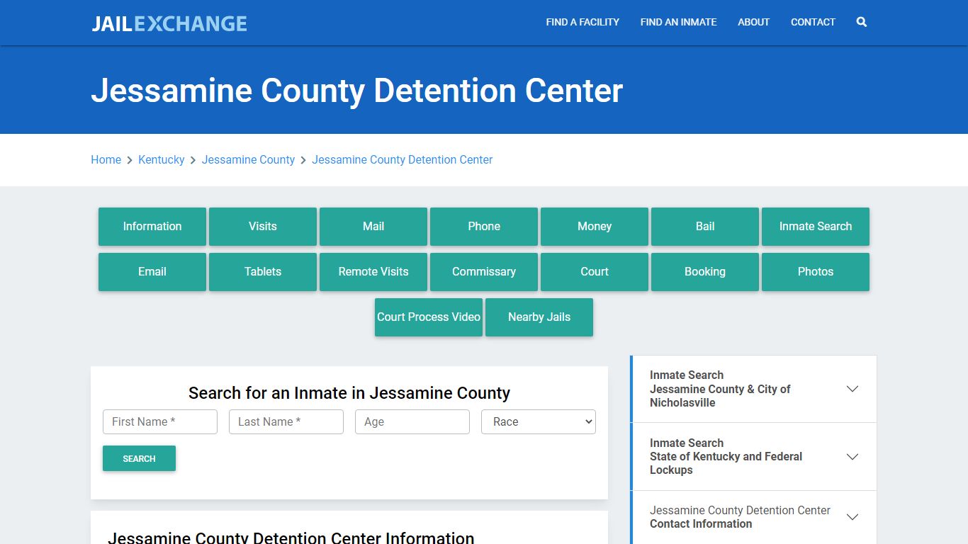 Jessamine County Detention Center - Jail Exchange