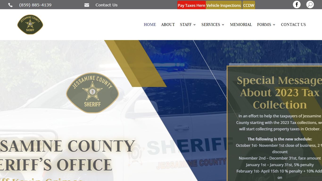 Home | Jessamine County Sheriff's Office